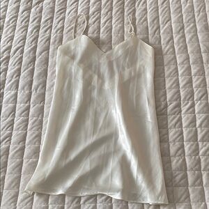 Victorias Secret Ivory Satin Lingerie